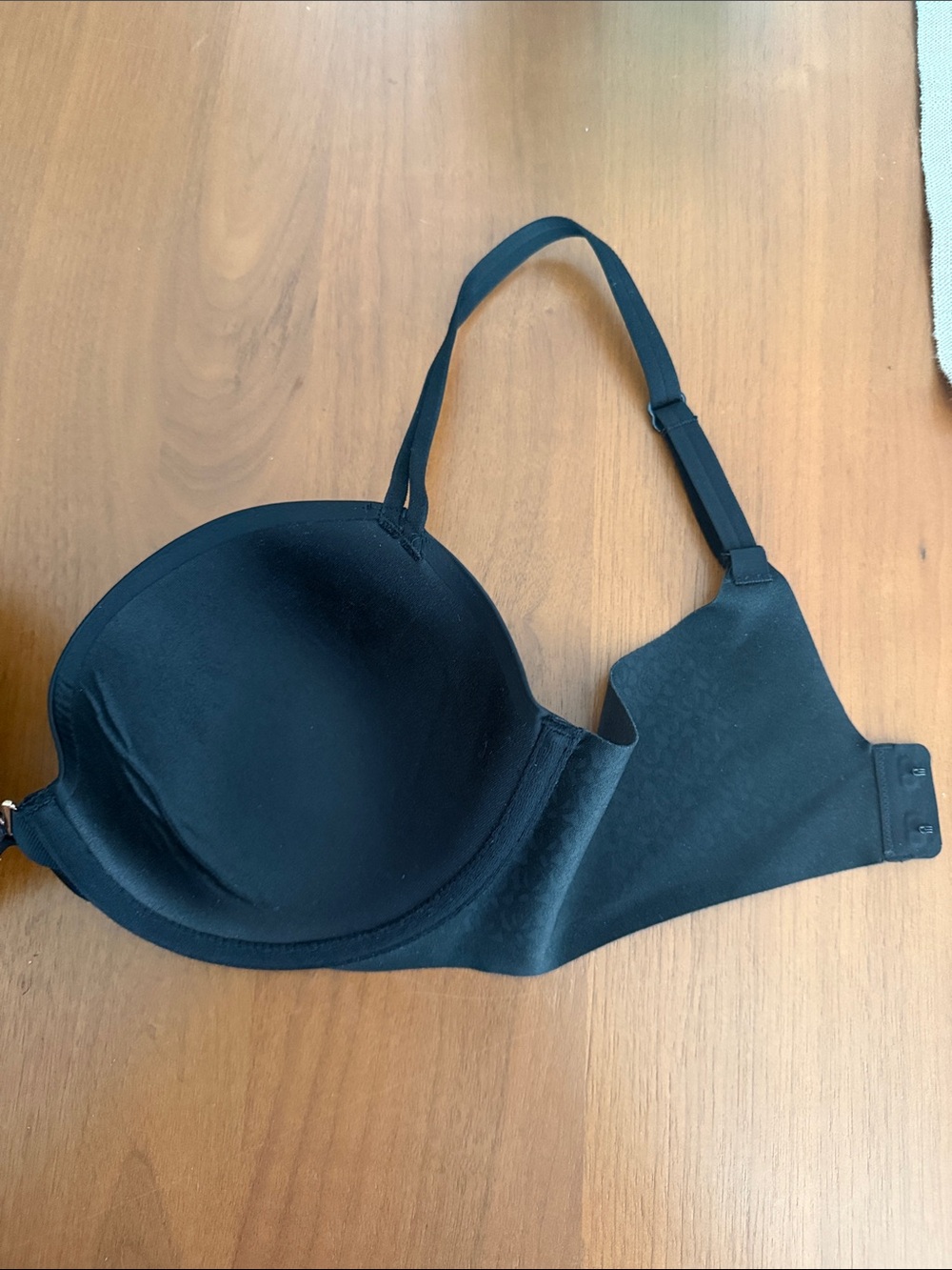 Victoria's Secret NWOT Black Lined Demi Bra, 34D - Picture 5 of 7